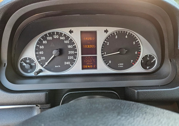 Mercedes-Benz Klasa B cena 17900 przebieg: 183000, rok produkcji 2006 z Września małe 529